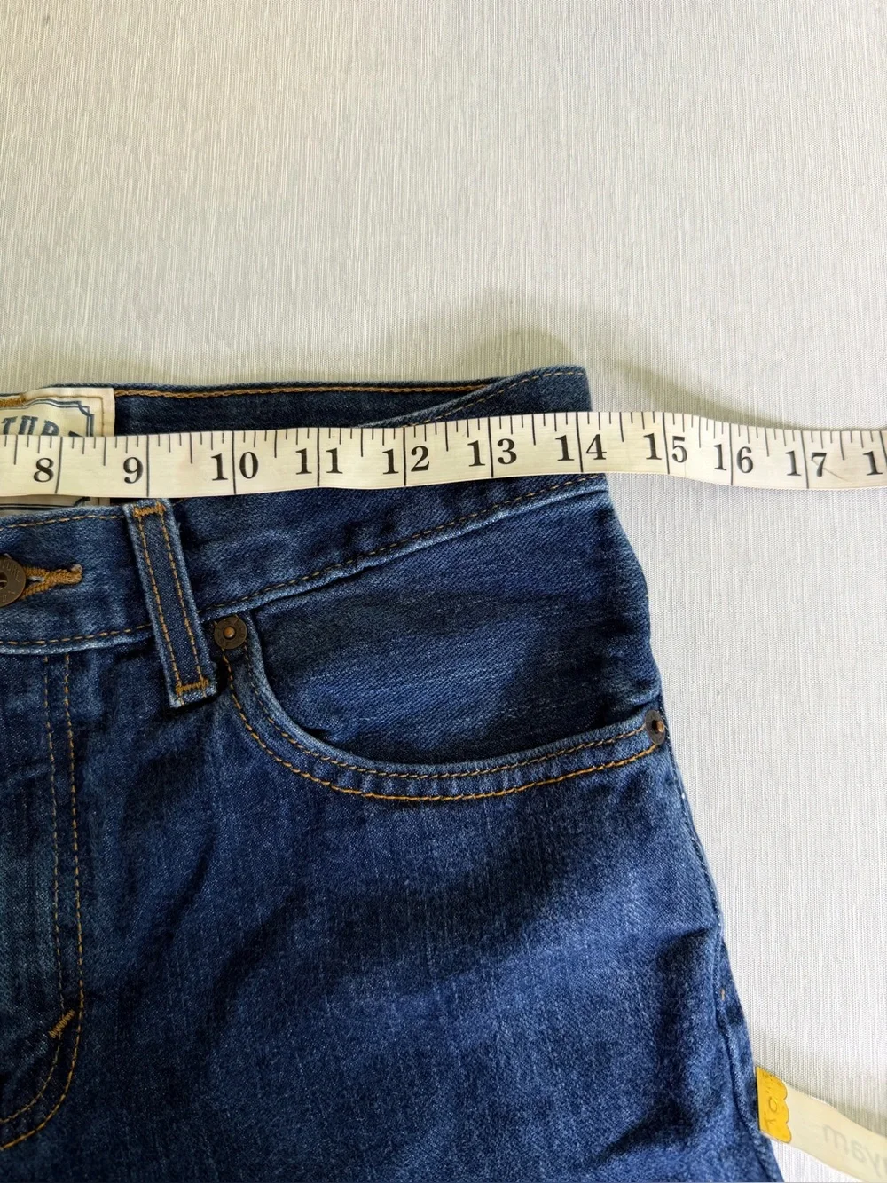 Levi’s Signature Skinny Bermuda Denim Shorts Blue Size 10